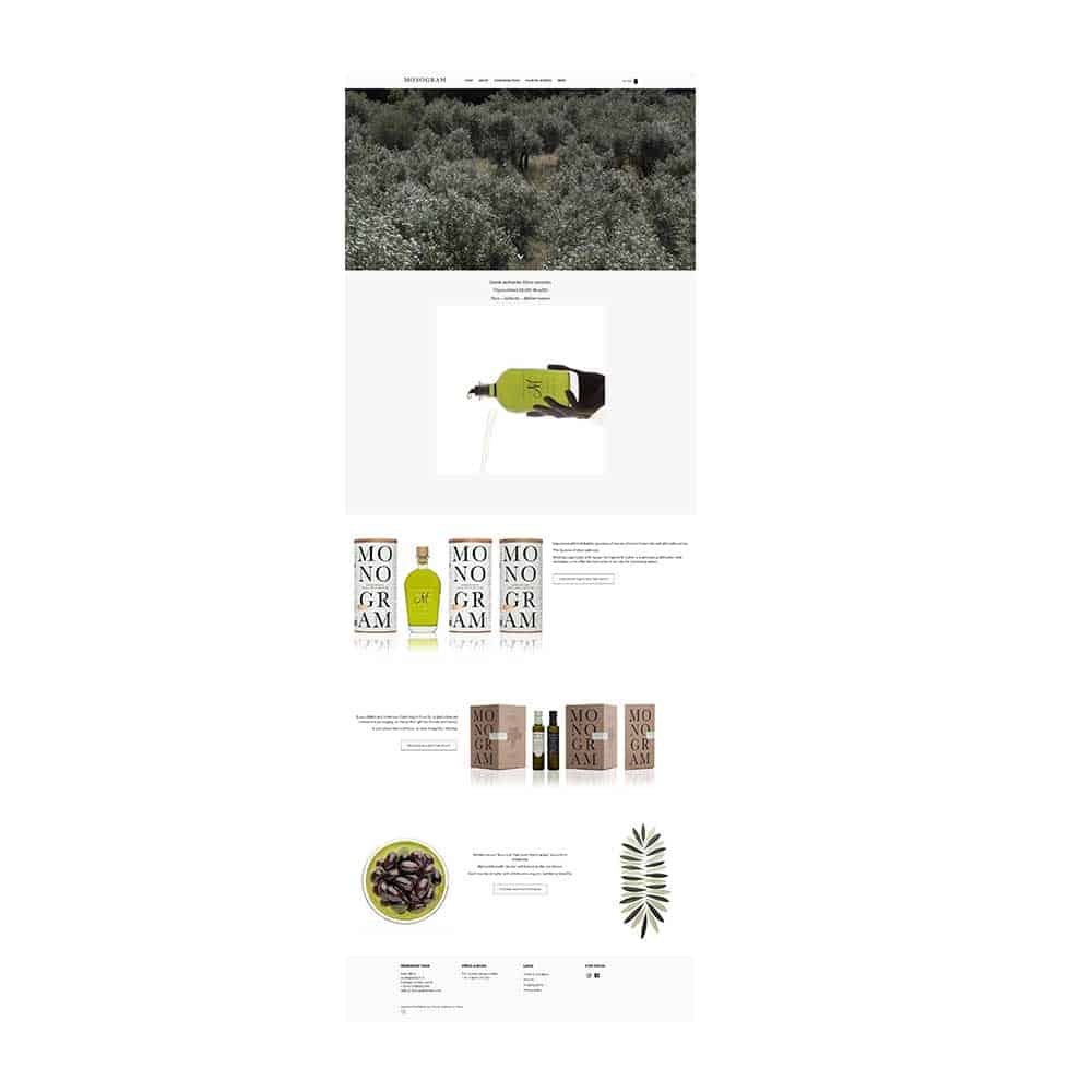 Monogram Olive Oil